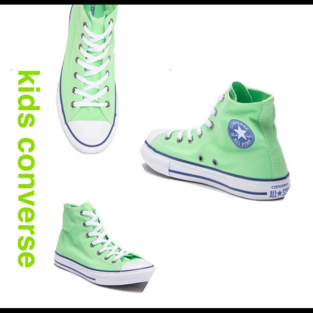 Super cute big kids converse brand new